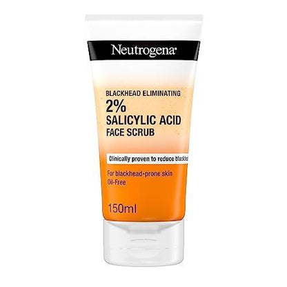 Neutrogena Blackhead Eliminating Facial Scrub 150ml – Tiefenreinigung für reine Poren