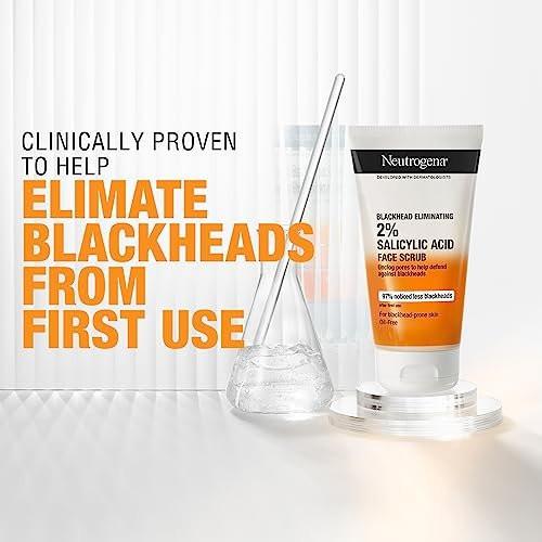 Neutrogena Blackhead Eliminating Facial Scrub 150ml – Tiefenreinigung für reine Poren
