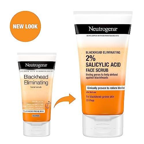 Neutrogena Blackhead Eliminating Facial Scrub 150ml – Tiefenreinigung für reine Poren