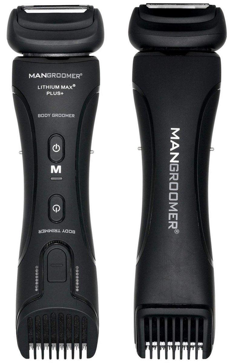 MANGROOMER Lithium Max Plus Körperpflege-Trimmer – Intimtrimmer & Barttrimmer für Herren mit Gratis-Ersatzfolie