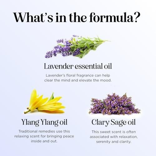 Schlaf Ätherisches Öl Blend für Diffuser - Träume Ätherische Öle für Diffuser Aromatherapie und Entspannung mit Clary Sage Ylang-Ylang Römischer Kamille und Lavendel für Schlafunterstützung (30 ml)
