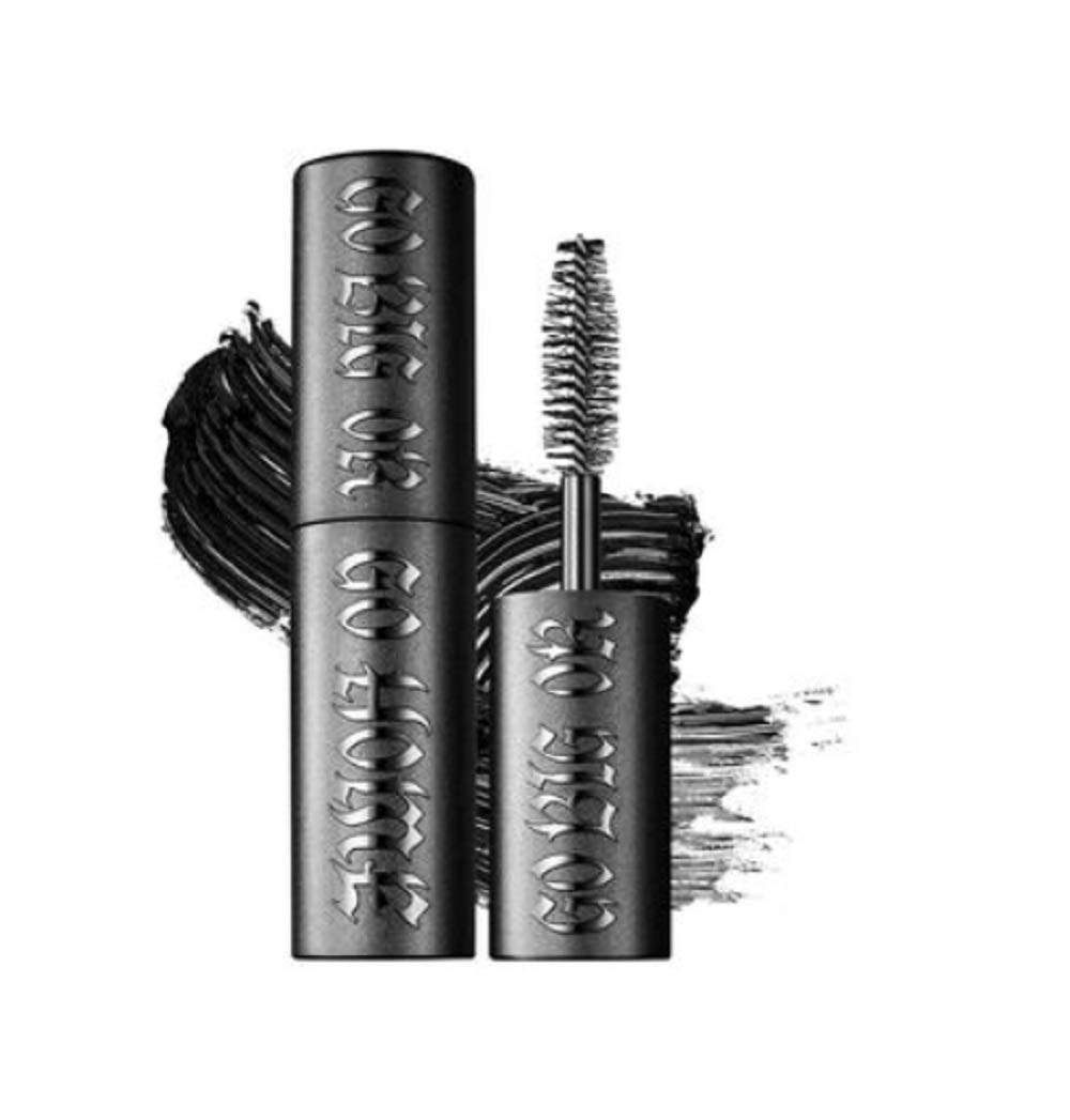 KVD Beauty Mini Go Big or Go Home – Vegan Volumen-Mascara, Schwarz, Lang anhaltend
