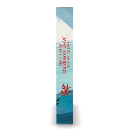 Nordic Naturals Zero Sugar Kinder DHA Gummibärchen, Tropical Punch - 30 Gummibärchen für Kinder - 600 mg Omega-3 insgesamt - Gehirnentwicklung, Lernen, gesundes Immunsystem - Nicht-GMO - 30 Portionen