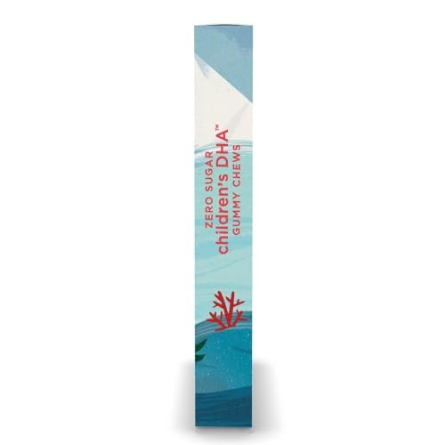 Nordic Naturals Zero Sugar Kinder DHA Gummibärchen, Tropical Punch - 30 Gummibärchen für Kinder - 600 mg Omega-3 insgesamt - Gehirnentwicklung, Lernen, gesundes Immunsystem - Nicht-GMO - 30 Portionen