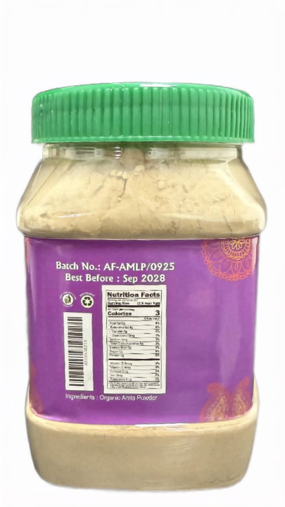 Bio Amla-Pulver 1,25 lb (20 oz) – Reines, laborgeprüftes, glutenfreies, nicht-GVO, reines Amalaki-Pulver aus Indien, Vitamin C, Bulk-Beutel, 100 % roh & natürlich – von Jiva Organics