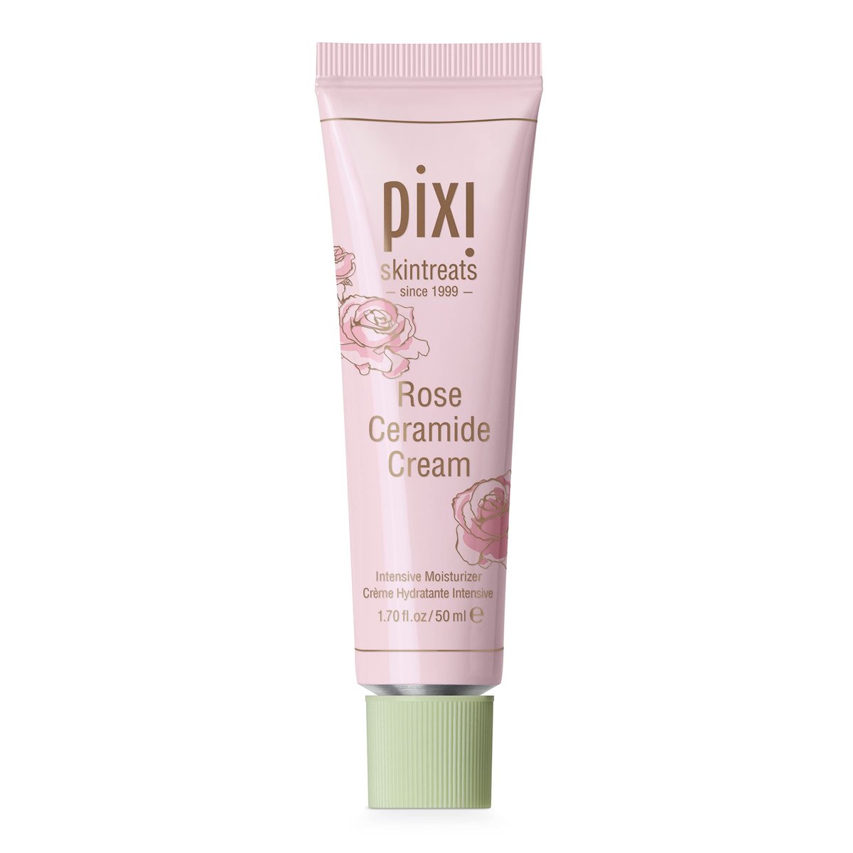 Pixi Beauty Rose Ceramide Hydrating Face Cream – Reichhaltige Tagescreme mit Rosen und Ceramiden für strahlende, geschmeidige Haut, 50 ml