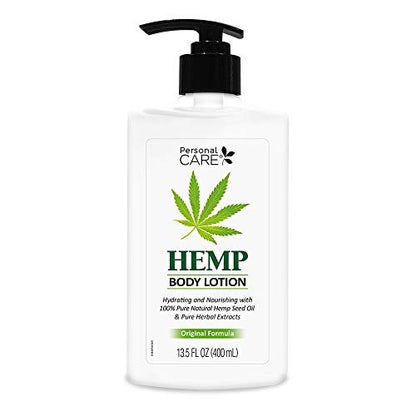 Personal Care Hanf Körperlotion mit Pumpe - 13,5 Fl Oz