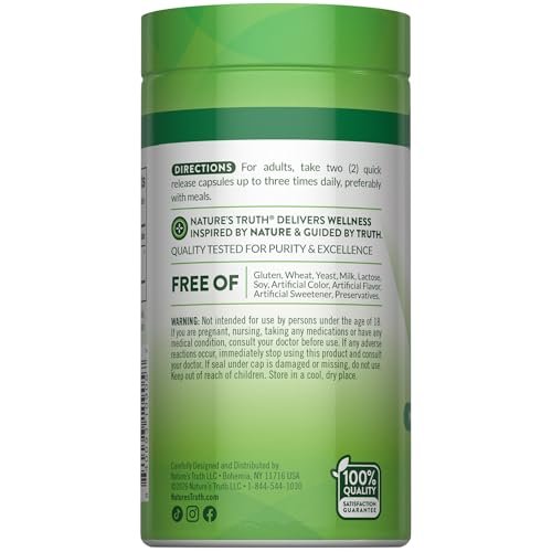 Nature's Truth Rote Bete Kapseln | 1000 mg | 90 Kapseln | Kräuterextrakt | Glutenfrei & Nicht-GMO Nahrungsergänzungsmittel