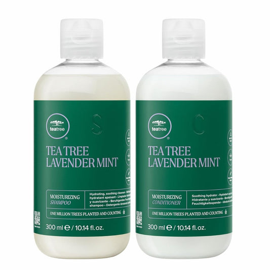 Tea Tree Lavendel Minze Shampoo und Conditioner Duo Set (Geschenkset)