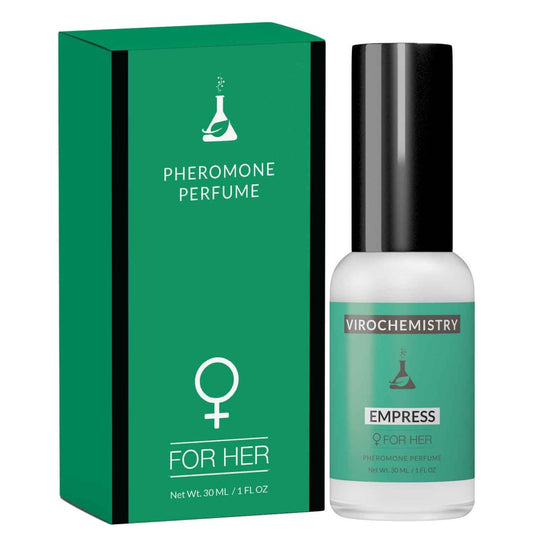 VIROCHEMISTRY Pheromones For Women (Empress) - Elegantes, ultra starkes Bio-Duftkörperparfüm (30 ml)