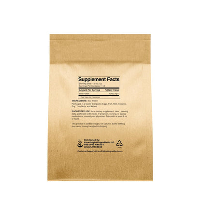 PURE ORIGINAL INGREDIENTS Bienenpollen, 113 g, ohne Füllstoffe, reines Nahrungsergänzungsmittel