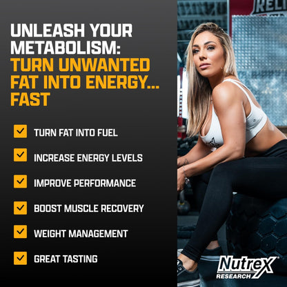 Nutrex Research Liquid Carnitine 3000 | Orange Mango | Stimulanzienfrei | 31 Portionen 473 ml