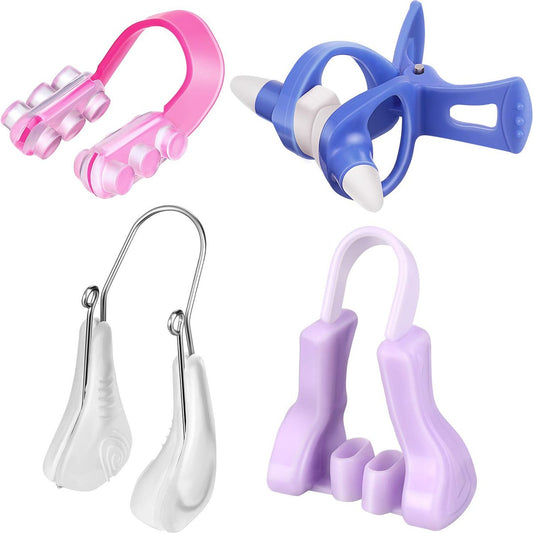 Frienda 4-teiliges Nasenformer-Set – Silikon-Nasenclips für eine schmalere Nasenbrücke – Sicher, Bequem und Wiederverwendbar