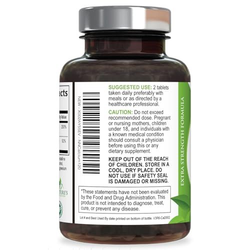 Calciumpräparat mit Vitamin D3 – 1200 mg Calcium pro Portion mit D3 für beste Absorption – Unterstützt Immunsystem, Knochen & Zähne – Nature's Calcium in den USA abgefüllt für Frauen & Männer – 120 Tabletten