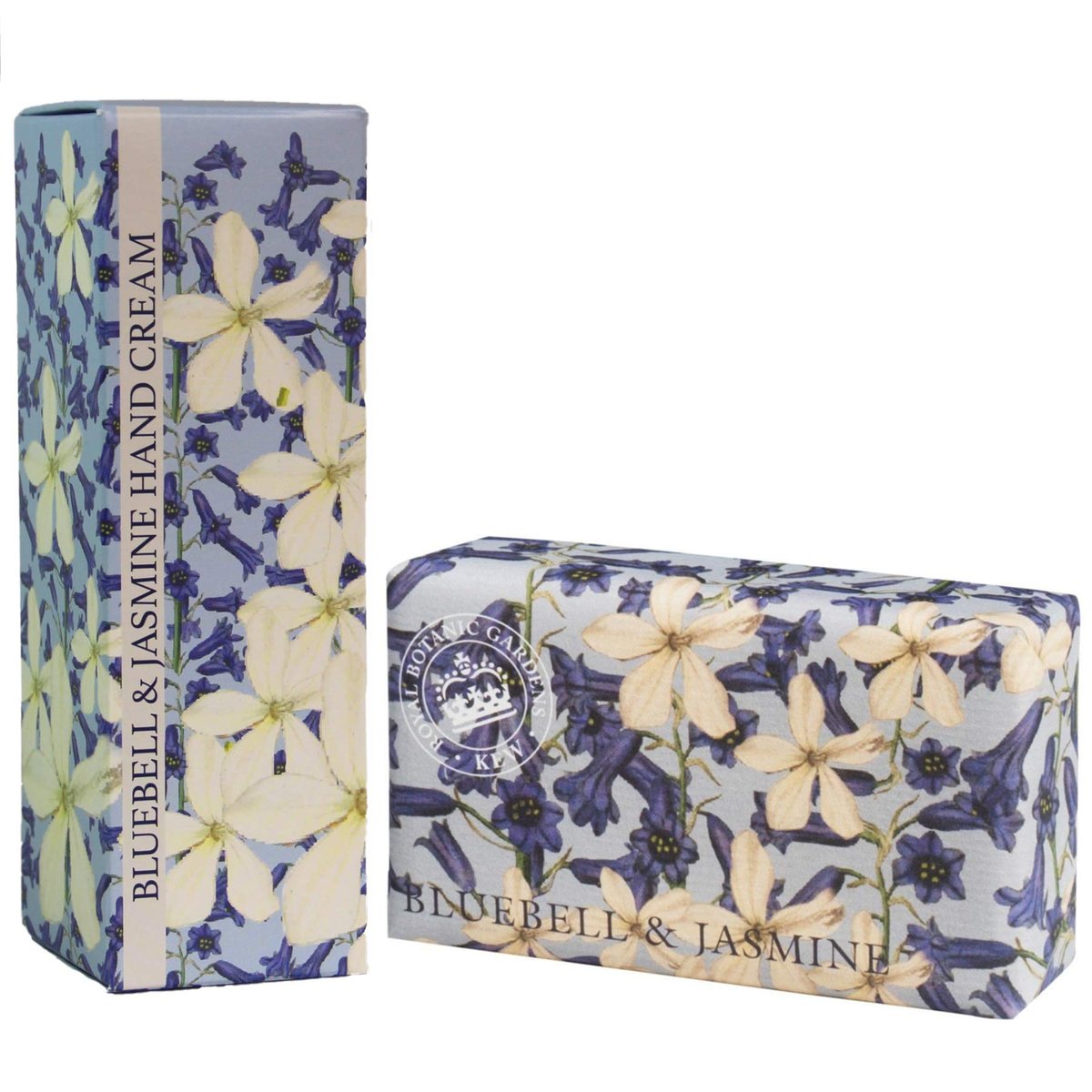 Royal Botanic Gardens Kew Handcreme & Shea Butter Set – Blaue Glockenblume & Jasmin