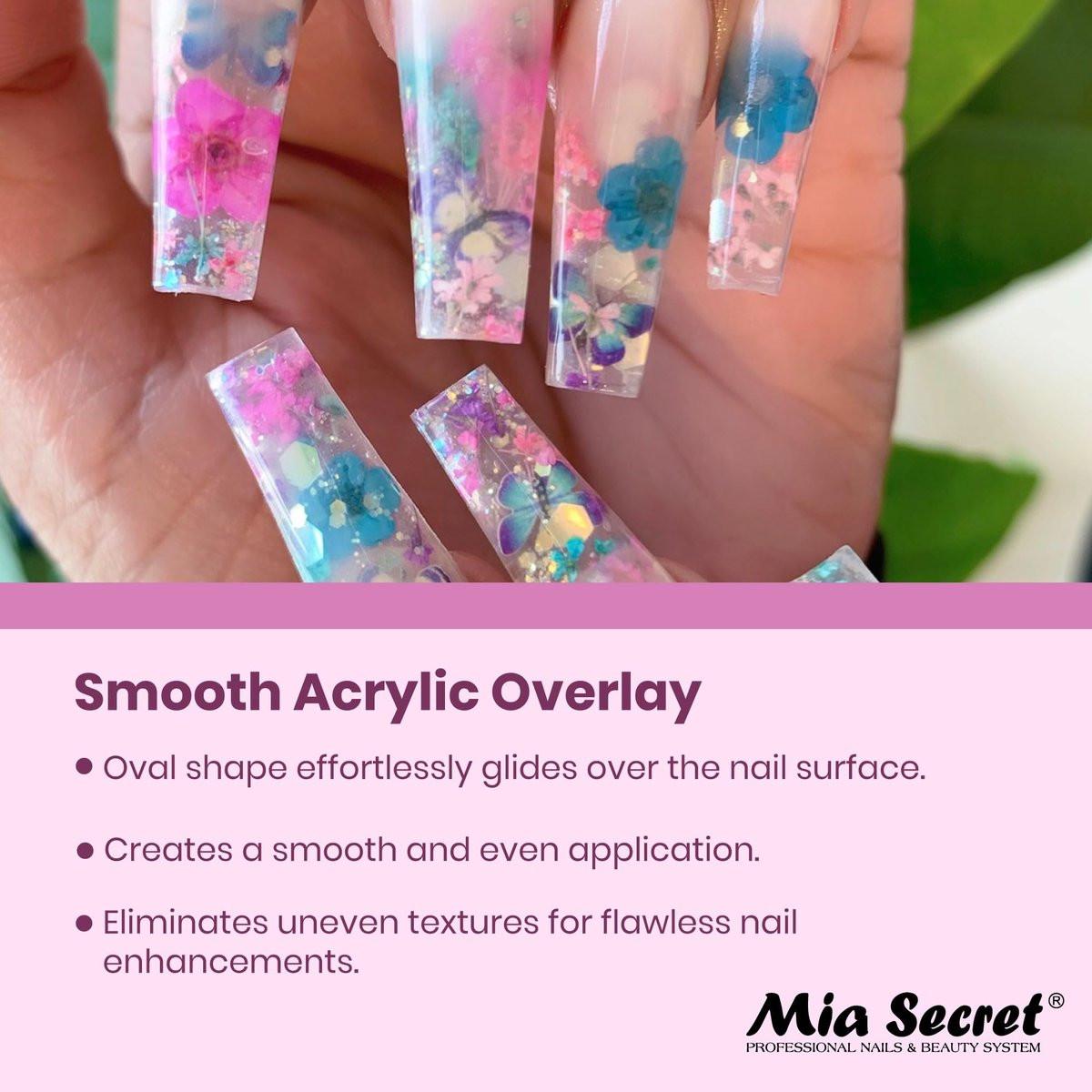 Mia Secret Kolinsky Nail Brush #10 – Professioneller Nagelkunstpinsel