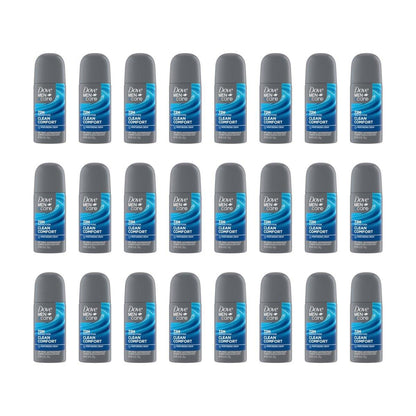 Dove Men+Care Antitranspirant Deo Trockenspray Clean Comfort 24er Pack – 72h Schweiß- und Geruchsschutz mit Triple Defense Technologie, 1 oz