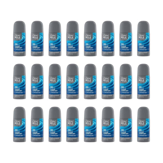 Dove Men+Care Antitranspirant Deo Trockenspray Clean Comfort 24er Pack – 72h Schweiß- und Geruchsschutz mit Triple Defense Technologie, 1 oz