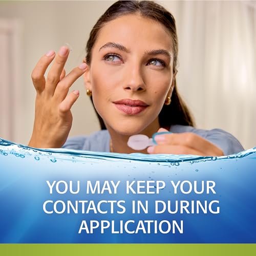 Refresh Relieva for Contacts Augentropfen für trockene Augen, 0,27 Fl Oz, steril