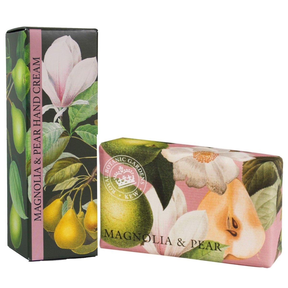 Royal Botanic Gardens Kew Handcreme & Sheabutter Set - Magnolie & Birne