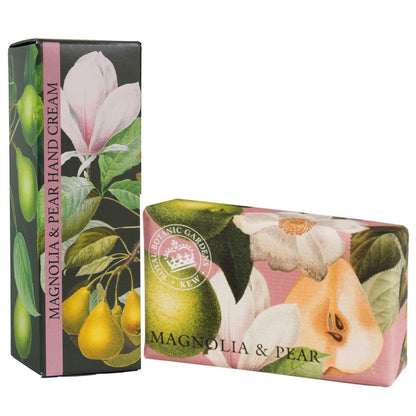 Royal Botanic Gardens Kew Handcreme & Sheabutter Set - Magnolie & Birne