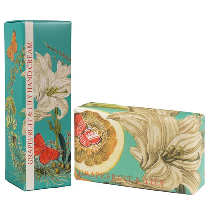 Royal Botanic Gardens Kew Handcreme & Sheabutter Set – Grapefruit & Lilie