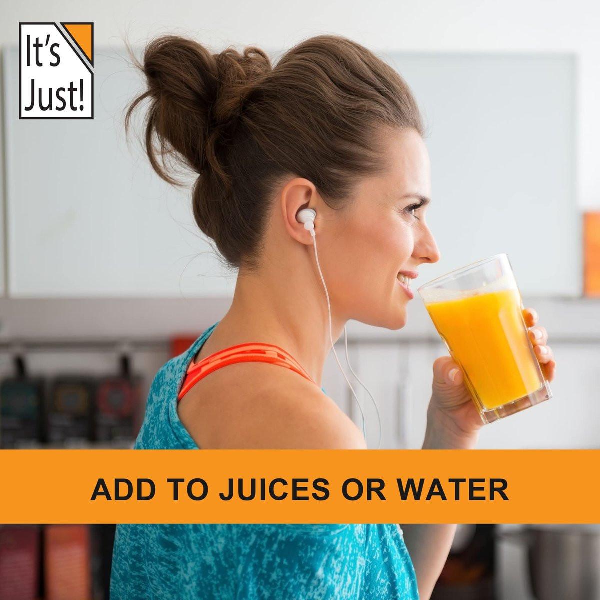 It's Just! – Vitamin C Pulver, 100% reine L-Ascorbinsäure, Lebensmittelqualität, Immununterstützung, für selbstgemachte Kosmetik (311 g)