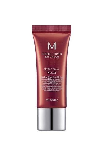 Missha M Perfect Cover BB Cream SPF42 Nr. 23 Natural Beige 20 ml - Getönte Tagescreme mit Sonnenschutz