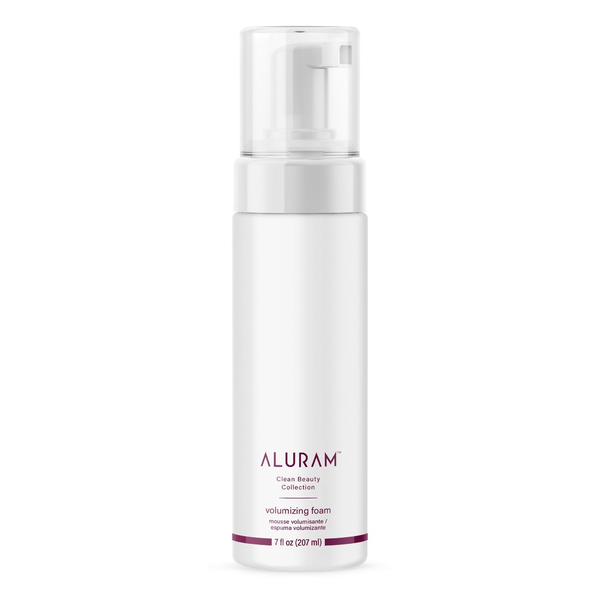 ALURAM Kokoswasser Volumenschaum für leichtes Volumen und flexiblen Halt, 207 ml