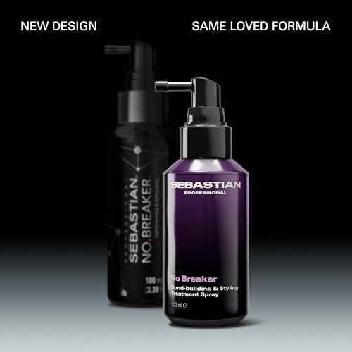Sebastian Professional No Breaker Styling Treatment Spray | Leave-In Pflege | Repariert Schäden & Haarbruch für stärkeres Haar | 100 ml | Verpackung kann variieren