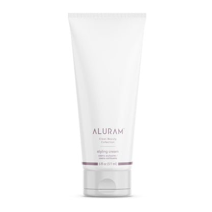 ALURAM Kokoswasser Styling Cream – Hydratisierende Pomade für alle Haartypen, 177 ml