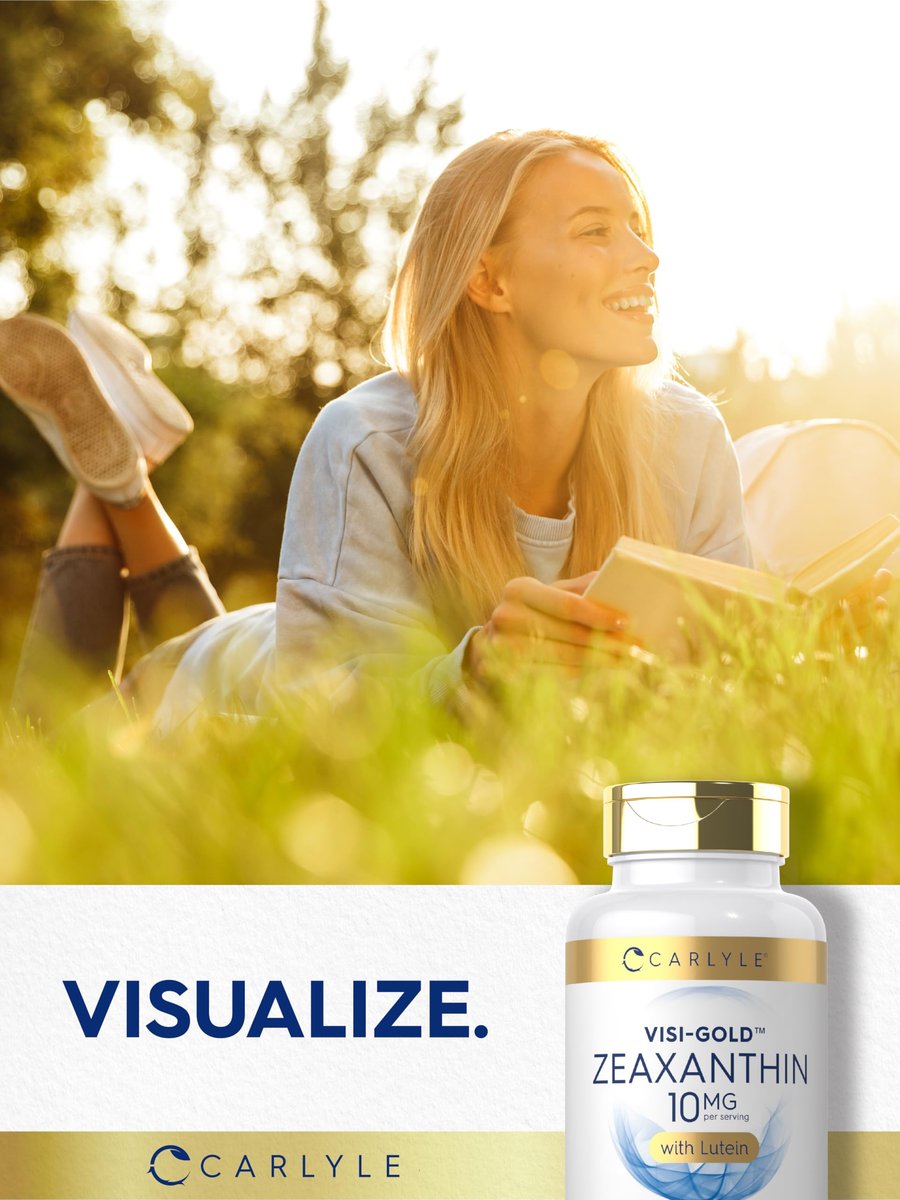 Carlyle Zeaxanthin 10 mg – 120 Softgels – Unterstützung für die Augengesundheit mit Lutein – Nicht-GVO, glutenfrei