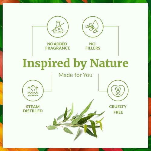 SVA Lemongras-Eukalyptus ätherisches Öl – 118 ml – 100 % natürliches Citriodora-Öl – für Diffuser, Haarpflege, Gesicht, Hautpflege, Aromatherapie, Kopfhaut- und Körpermassage, Seifen- und Kerzenherstellung – mit Pipette