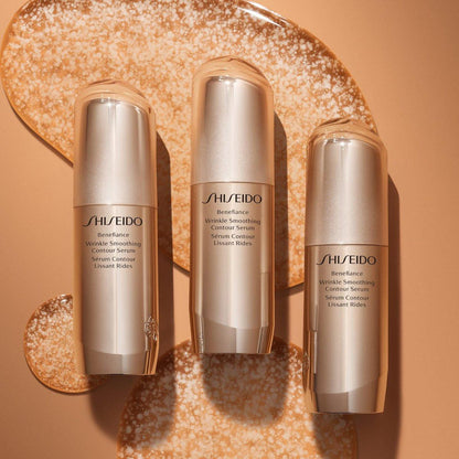 Shiseido Benefiance Wrinkle Smoothing Contour Serum – 30 ml – Retinol-Serum gegen feine Linien und Falten – nicht komedogen