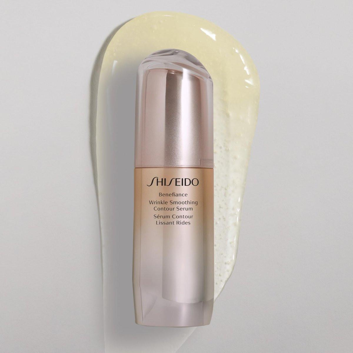 Shiseido Benefiance Wrinkle Smoothing Contour Serum – 30 ml – Retinol-Serum gegen feine Linien und Falten – nicht komedogen
