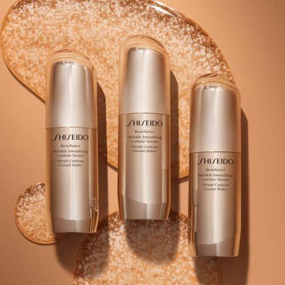 Shiseido Benefiance Wrinkle Smoothing Contour Serum – 30 ml – Retinol-Serum gegen feine Linien und Falten – nicht komedogen