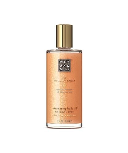Rituals The Ritual of Karma Shimmering Body Oil – 3,3 oz (100 ml) Pflegendes Hautöl mit Schimmer-Effekt