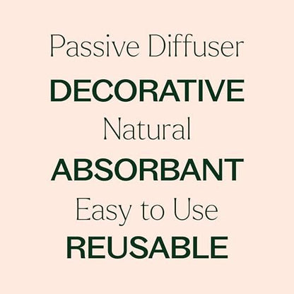 Plant Therapy Passiver Lotusblüten Aromatherapie Diffuser – Stilvoller und natürlicher Öldiffuser für Zuhause, Büro und Reisen