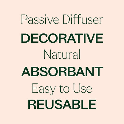 Plant Therapy Passiver Lotusblüten Aromatherapie Diffuser – Stilvoller und natürlicher Öldiffuser für Zuhause, Büro und Reisen