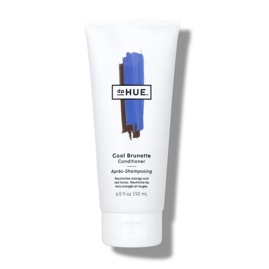 dpHUE Cool Brunette Conditioner - 6,5 oz - Blaue Pigmente neutralisieren unerwünschte Orange-, Rot- und Messingtöne - Farbsicher - Paraben-, SLS- und SLES-sulfatfrei - Leaping Bunny zertifiziert