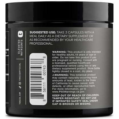 Toniiq Apfelessig Kapseln – Ultrahohe Potenz 2.010 mg mit 20% Essigsäure & Cayennepfeffer – Mit der Mutter – Laborgeprüft – 120 Kapseln