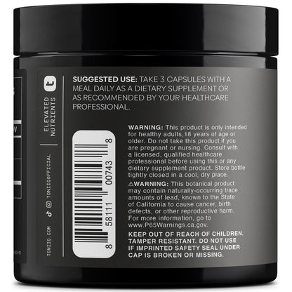 Toniiq Apfelessig Kapseln – Ultrahohe Potenz 2.010 mg mit 20% Essigsäure & Cayennepfeffer – Mit der Mutter – Laborgeprüft – 120 Kapseln