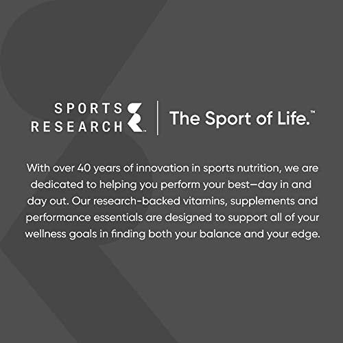 Sports Research® Multi-Kollagen Kapseln für Frauen & Männer - Kollagenpeptide (Typ I, II, III, V, X) mit Hyaluronsäure & Vitamin C - Glutenfrei & Nicht-GVO - 90 Kapseln