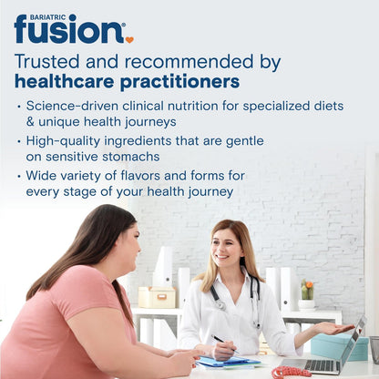 Bariatric Fusion Vitamin B1 (Thiamin) für bariatrische Chirurgie-Patienten – Magenbypass & Schlauchmagen, leicht zu schluckende Kapseln, 90 Stück