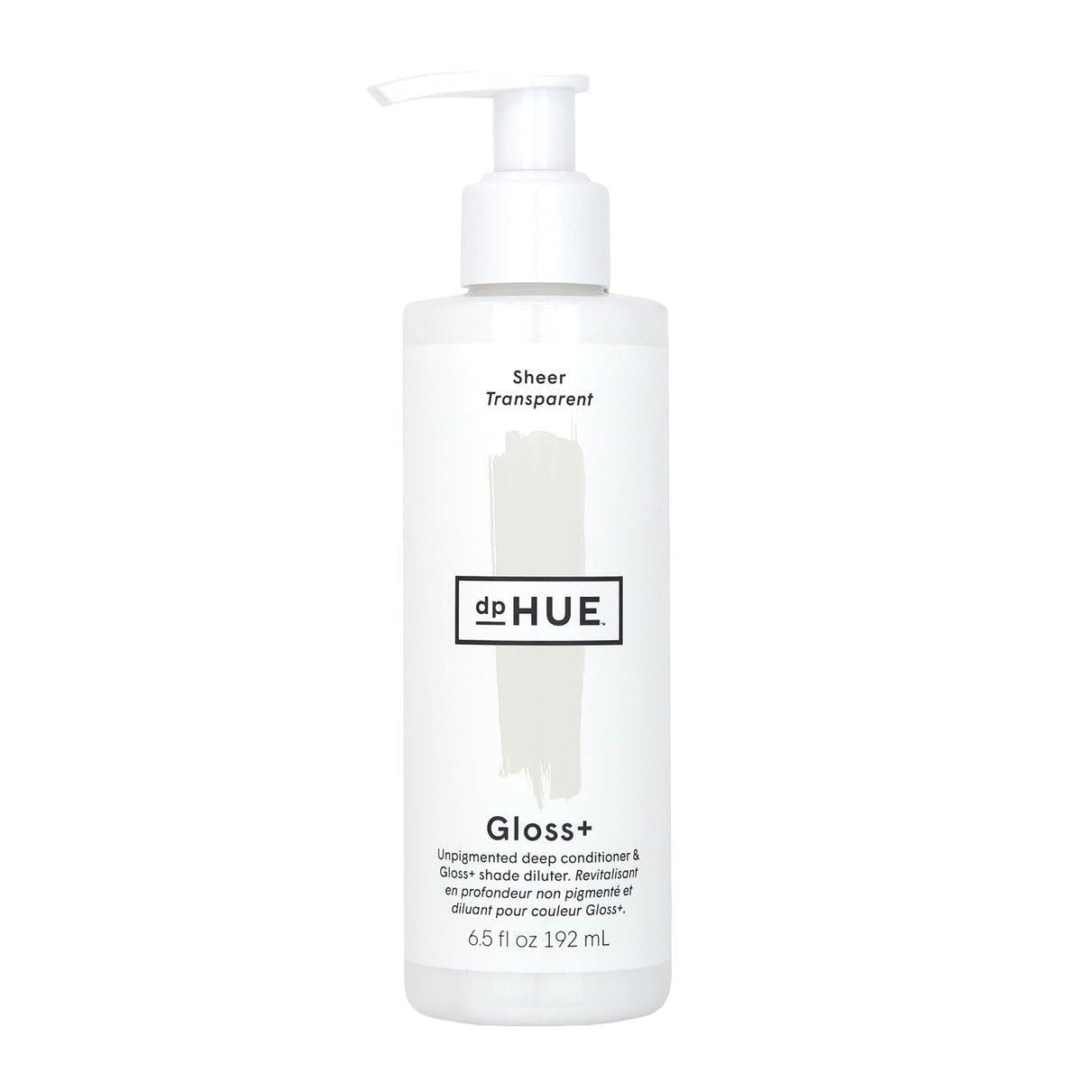 dpHUE Gloss+ Sheer – Pigmentfreier Tiefenconditioner für glänzendes Haar, 6,5 Unzen (ca. 8–12 Anwendungen)