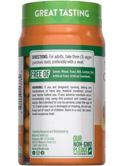 Nature's Truth Selen 200 mcg – Hochdosiertes Mineralstoff-Präparat, vegan, non-GMO & glutenfrei (100 Tabletten)