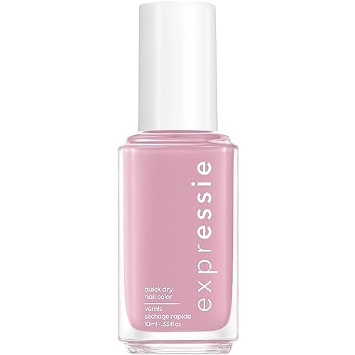 essie expressie Quick-Dry Vegan Nagellack, Pastellrosa 200 In The Time Zone, 0,33 Unzen