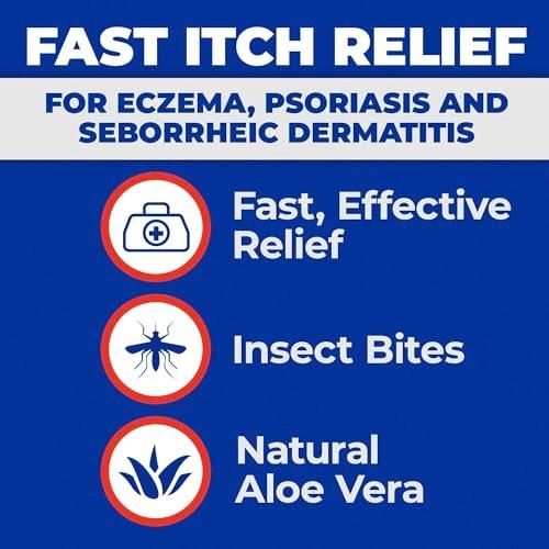 Globe (4er-Pack) Hydrocortison Maximum Stärke Anti-Juckreiz Creme 1% mit Aloe Vera – Intensive Formel gegen Rötungen, Hautausschlag, Insektenstiche, Ekzeme, Hämorrhoiden, empfindliche Haut – sofortige Juckreizlinderung, 1 oz Tube