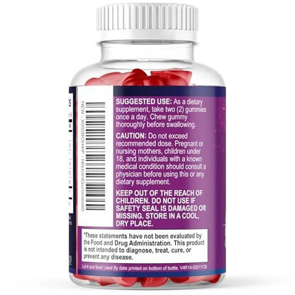 Nature's Nutrition Gelenkunterstützung Gummibärchen - Glucosamine Plus Vitamin E für gelegentliche Beschwerden in Rücken, Knien & Händen - Knorpel- & Gelenkgesundheit & Flexibilität - 60 Gummibärchen