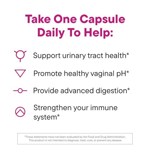 Daily Nouri Probiotika für Frauen | Vaginalgesundheit + Harnwegsunterstützung | Vaginaler pH-Wert & Mikrobiom-Balance | 5 klinisch untersuchte Stämme + Cranberry & Omega | 30-Tage-Vorrat